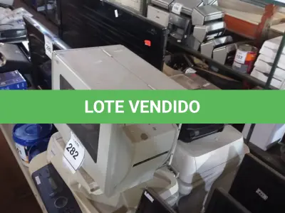 LOTE 282 - 02 IMPRESSORAS WORKCENTER 3210 E 02 IMPRESSORAS TÉRMICAS PARA ETIQUETAS. (NO ESTADO) ATENÇÃO! FAZER A VISITAÇÃO ANTES DE ARREMATAR, NÃO SABEMOS SE FUNCIONA. LEILÃO NÃO TEM GARANTIA E NEM DEVOLUÇÃO, SUJEITO A POSSÍVEIS AVARIAS VISÍVEIS/OCULTAS E/OU AUSÊNCIA DE COMPONENTES.