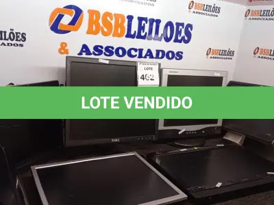 LOTE 462 - 07 MONITORES LCD MARCAS E MODELOS DIVERSOS C/AVARIAS. (NO ESTADO) ATENÇÃO! FAZER A VISITAÇÃO ANTES DE ARREMATAR, NÃO SABEMOS SE FUNCIONA. LEILÃO NÃO TEM GARANTIA E NEM DEVOLUÇÃO, SUJEITO A POSSÍVEIS AVARIAS VISÍVEIS/OCULTAS E/OU AUSÊNCIA DE COMPONENTES.