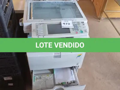LOTE 473 - COPIADORA RICOH PM2051 (NO ESTADO) ATENÇÃO! FAZER A VISITAÇÃO ANTES DE ARREMATAR, NÃO SABEMOS SE FUNCIONA. LEILÃO NÃO TEM GARANTIA E NEM DEVOLUÇÃO, SUJEITO A POSSÍVEIS AVARIAS VISÍVEIS/OCULTAS E/OU AUSÊNCIA DE COMPONENTES.