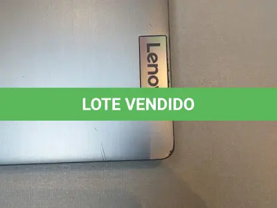 LOTE 201 - 01 NOTEBOOK LENOVO AMD RYZEN 5 5500U 8GB C/ CARREGADOR NA COR PRATA. (NO ESTADO) ATENÇÃO! FAZER A VISITAÇÃO ANTES DE ARREMATAR, NÃO SABEMOS SE FUNCIONA. LEILÃO NÃO TEM GARANTIA E NEM DEVOLUÇÃO, SUJEITO A POSSÍVEIS AVARIAS VISÍVEIS/OCULTAS E/OU AUSÊNCIA DE COMPONENTES.
