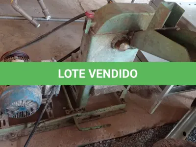 LOTE 504 - 01 PICADOR E TRITURADOR FORRAGEIRA MONOFÁSICO DE ALTA ROTAÇÃO MOTOR 7,5 CV (NO ESTADO)