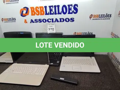 LOTE 270 - 04 NOTEBOOKS DIVERSOS COM AVARIAS. (NO ESTADO) ATENÇÃO! FAZER A VISITAÇÃO ANTES DE ARREMATAR, NÃO SABEMOS SE FUNCIONA. LEILÃO NÃO TEM GARANTIA E NEM DEVOLUÇÃO, SUJEITO A POSSÍVEIS AVARIAS VISÍVEIS/OCULTAS E/OU AUSÊNCIA DE COMPONENTES.