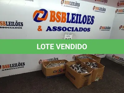 LOTE 247 - 01 LOTE COM DIVERSOS PARAFUSOS SEXTAVADO, DIVERSAS BORRACHINHAS E ABRAÇADEIRAS DE ACO. (NOVO) (NO ESTADO) ATENÇÃO! FAZER A VISITAÇÃO ANTES DE ARREMATAR, NÃO SABEMOS SE FUNCIONA. LEILÃO NÃO TEM GARANTIA E NEM DEVOLUÇÃO, SUJEITO A POSSÍVEIS AVARIAS VISÍVEIS/OCULTAS E/OU AUSÊNCIA DE COMPONENTES.