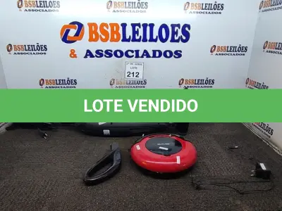 LOTE 212 - 01 ASPIRADOR DE PÓ PHILCO,01 ASPIRADOR DE PÓ ROBÔ E 01 VENTILADOR. (NO ESTADO) ATENÇÃO! FAZER A VISITAÇÃO ANTES DE ARREMATAR, NÃO SABEMOS SE FUNCIONA. LEILÃO NÃO TEM GARANTIA E NEM DEVOLUÇÃO, SUJEITO A POSSÍVEIS AVARIAS VISÍVEIS/OCULTAS E/OU AUSÊNCIA DE COMPONENTES.