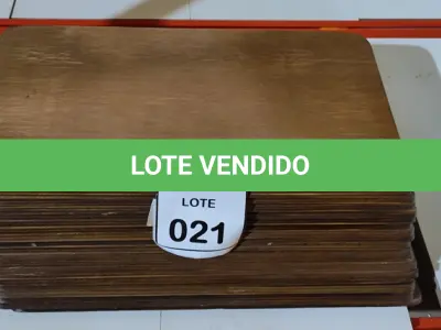 LOTE 021 - 20 TÁBUAS. (NO ESTADO) ATENÇÃO! FAZER A VISITAÇÃO ANTES DE ARREMATAR, NÃO SABEMOS SE FUNCIONA. LEILÃO NÃO TEM GARANTIA E NEM DEVOLUÇÃO, SUJEITO A POSSÍVEIS AVARIAS VISÍVEIS/OCULTAS E/OU AUSÊNCIA DE COMPONENTES.