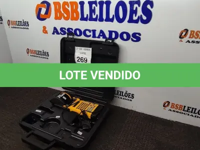 LOTE 269 - 01 IMPRESSORA DE ETIQUETAS PORTÁTIL BRADY PLUS. (NO ESTADO) ATENÇÃO! FAZER A VISITAÇÃO ANTES DE ARREMATAR, NÃO SABEMOS SE FUNCIONA. LEILÃO NÃO TEM GARANTIA E NEM DEVOLUÇÃO, SUJEITO A POSSÍVEIS AVARIAS VISÍVEIS/OCULTAS E/OU AUSÊNCIA DE COMPONENTES.