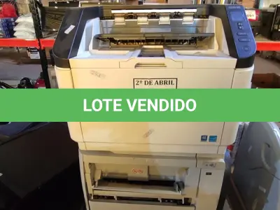 LOTE 132 - 01 IMPRESSORA E 01 SCANNER AVISIOM AD8120. (NO ESTADO) ATENÇÃO! FAZER A VISITAÇÃO ANTES DE ARREMATAR, NÃO SABEMOS SE FUNCIONA. LEILÃO NÃO TEM GARANTIA E NEM DEVOLUÇÃO, SUJEITO A POSSÍVEIS AVARIAS VISÍVEIS/OCULTAS E/OU AUSÊNCIA DE COMPONENTES.