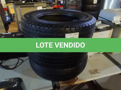 LOTE 246 - 03 PNEUS 215/75/16C. (NO ESTADO) ATENÇÃO! FAZER A VISITAÇÃO ANTES DE ARREMATAR, NÃO SABEMOS SE FUNCIONA. LEILÃO NÃO TEM GARANTIA E NEM DEVOLUÇÃO, SUJEITO A POSSÍVEIS AVARIAS VISÍVEIS/OCULTAS E/OU AUSÊNCIA DE COMPONENTES.