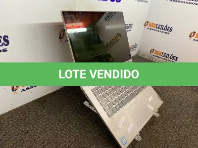 LOTE 336 - 01 NOTEBOOK LENOVO COM AVARIAS. (NO ESTADO) ATENÇÃO! FAZER A VISITAÇÃO ANTES DE ARREMATAR, NÃO SABEMOS SE FUNCIONA. LEILÃO NÃO TEM GARANTIA E NEM DEVOLUÇÃO, SUJEITO A POSSÍVEIS AVARIAS VISÍVEIS/OCULTAS E/OU AUSÊNCIA DE COMPONENTES.