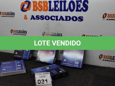 LOTE 031 - 05 REFLETORES DE LED 100W.(NOVO) (NO ESTADO) ATENÇÃO! FAZER A VISITAÇÃO ANTES DE ARREMATAR, NÃO SABEMOS SE FUNCIONA. LEILÃO NÃO TEM GARANTIA E NEM DEVOLUÇÃO, SUJEITO A POSSÍVEIS AVARIAS VISÍVEIS/OCULTAS E/OU AUSÊNCIA DE COMPONENTES.
