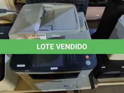 LOTE 258 - 01 IMPRESSORA SAMSUNG SCX5835NX. (NO ESTADO) ATENÇÃO! FAZER A VISITAÇÃO ANTES DE ARREMATAR, NÃO SABEMOS SE FUNCIONA. LEILÃO NÃO TEM GARANTIA E NEM DEVOLUÇÃO, SUJEITO A POSSÍVEIS AVARIAS VISÍVEIS/OCULTAS E/OU AUSÊNCIA DE COMPONENTES.