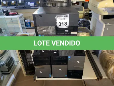 LOTE 313 - 07 CPUS COM AVARIAS. (NO ESTADO) ATENÇÃO! FAZER A VISITAÇÃO ANTES DE ARREMATAR, NÃO SABEMOS SE FUNCIONA. LEILÃO NÃO TEM GARANTIA E NEM DEVOLUÇÃO, SUJEITO A POSSÍVEIS AVARIAS VISÍVEIS/OCULTAS E/OU AUSÊNCIA DE COMPONENTES.