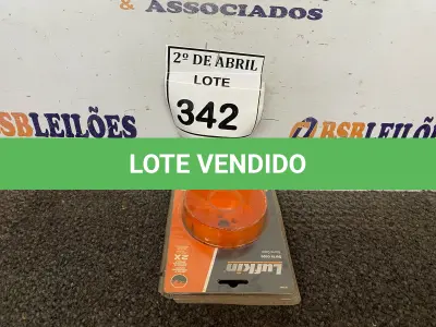 LOTE 342 - 01 SERRA COPO BIMETAL 3,1/2 89MM. (NO ESTADO) ATENÇÃO! FAZER A VISITAÇÃO ANTES DE ARREMATAR, NÃO SABEMOS SE FUNCIONA. LEILÃO NÃO TEM GARANTIA E NEM DEVOLUÇÃO, SUJEITO A POSSÍVEIS AVARIAS VISÍVEIS/OCULTAS E/OU AUSÊNCIA DE COMPONENTES.