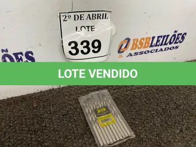 LOTE 339 - 10 BROCAS 6X93MM PARA METAL. (NO ESTADO) ATENÇÃO! FAZER A VISITAÇÃO ANTES DE ARREMATAR, NÃO SABEMOS SE FUNCIONA. LEILÃO NÃO TEM GARANTIA E NEM DEVOLUÇÃO, SUJEITO A POSSÍVEIS AVARIAS VISÍVEIS/OCULTAS E/OU AUSÊNCIA DE COMPONENTES.