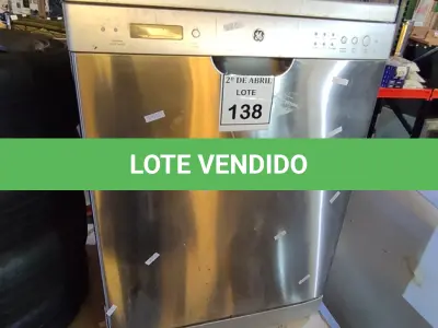 LOTE 138 - 01 LAVA LOUÇAS 220VOLTS. (NO ESTADO) ATENÇÃO! FAZER A VISITAÇÃO ANTES DE ARREMATAR, NÃO SABEMOS SE FUNCIONA. LEILÃO NÃO TEM GARANTIA E NEM DEVOLUÇÃO, SUJEITO A POSSÍVEIS AVARIAS VISÍVEIS/OCULTAS E/OU AUSÊNCIA DE COMPONENTES.