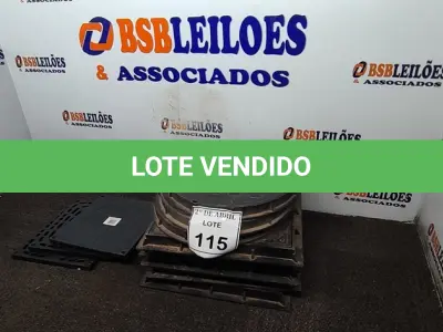 LOTE 115 - 01 LOTE COM TAMPAS DIVERSAS. (NO ESTADO) ATENÇÃO! FAZER A VISITAÇÃO ANTES DE ARREMATAR, NÃO SABEMOS SE FUNCIONA. LEILÃO NÃO TEM GARANTIA E NEM DEVOLUÇÃO, SUJEITO A POSSÍVEIS AVARIAS VISÍVEIS/OCULTAS E/OU AUSÊNCIA DE COMPONENTES.