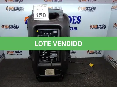 LOTE 150 - 01 CAIXA DE SOM MONDIAL COM BLUETOOTH. (NO ESTADO) ATENÇÃO! FAZER A VISITAÇÃO ANTES DE ARREMATAR, NÃO SABEMOS SE FUNCIONA. LEILÃO NÃO TEM GARANTIA E NEM DEVOLUÇÃO, SUJEITO A POSSÍVEIS AVARIAS VISÍVEIS/OCULTAS E/OU AUSÊNCIA DE COMPONENTES.