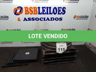 LOTE 115 - 01 LOTE COM TAMPAS DIVERSAS. (NO ESTADO) ATENÇÃO! FAZER A VISITAÇÃO ANTES DE ARREMATAR, NÃO SABEMOS SE FUNCIONA. LEILÃO NÃO TEM GARANTIA E NEM DEVOLUÇÃO, SUJEITO A POSSÍVEIS AVARIAS VISÍVEIS/OCULTAS E/OU AUSÊNCIA DE COMPONENTES.