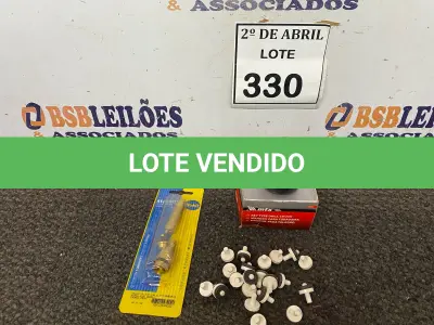 LOTE 330 - 02 MAND RIL, 01 KIT REPARO DE REGISTRO E CARRAPETAS. (NO ESTADO) ATENÇÃO! FAZER A VISITAÇÃO ANTES DE ARREMATAR, NÃO SABEMOS SE FUNCIONA. LEILÃO NÃO TEM GARANTIA E NEM DEVOLUÇÃO, SUJEITO A POSSÍVEIS AVARIAS VISÍVEIS/OCULTAS E/OU AUSÊNCIA DE COMPONENTES.