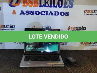 LOTE 072 - 01 NOTEBOOK SEMP TOSHIBA DUAL CORE HD 500GB E 2GB DE MEMÓRIA RAM COM FONTE E MALETA.    COM MALETA (NO ESTADO) ATENÇÃO! FAZER A VISITAÇÃO ANTES DE ARREMATAR, NÃO SABEMOS SE FUNCIONA. LEILÃO NÃO TEM GARANTIA E NEM DEVOLUÇÃO, SUJEITO A POSSÍVEIS AVARIAS VISÍVEIS/OCULTAS E/OU AUSÊNCIA DE COMPONENTES.