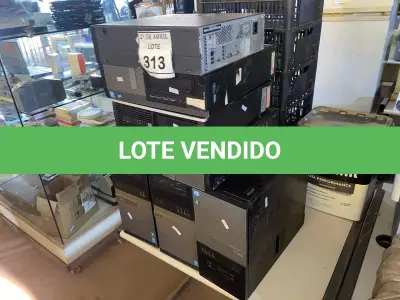 LOTE 313 - 07 CPUS COM AVARIAS. (NO ESTADO) ATENÇÃO! FAZER A VISITAÇÃO ANTES DE ARREMATAR, NÃO SABEMOS SE FUNCIONA. LEILÃO NÃO TEM GARANTIA E NEM DEVOLUÇÃO, SUJEITO A POSSÍVEIS AVARIAS VISÍVEIS/OCULTAS E/OU AUSÊNCIA DE COMPONENTES.
