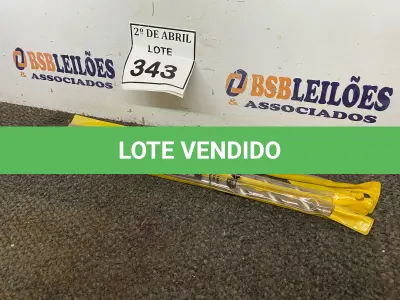 LOTE 343 - 03 BROCAS P/MOURÃO E FIBROCIMENTO ½” 400MM MARCA FERTAK. (NOVO). (NO ESTADO) ATENÇÃO! FAZER A VISITAÇÃO ANTES DE ARREMATAR, NÃO SABEMOS SE FUNCIONA. LEILÃO NÃO TEM GARANTIA E NEM DEVOLUÇÃO, SUJEITO A POSSÍVEIS AVARIAS VISÍVEIS/OCULTAS E/OU AUSÊNCIA DE COMPONENTES.