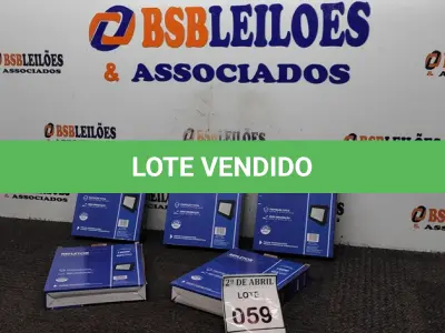 LOTE 059 - 05 REFLETORES DE LED 100W.(NOVO) (NO ESTADO) ATENÇÃO! FAZER A VISITAÇÃO ANTES DE ARREMATAR, NÃO SABEMOS SE FUNCIONA. LEILÃO NÃO TEM GARANTIA E NEM DEVOLUÇÃO, SUJEITO A POSSÍVEIS AVARIAS VISÍVEIS/OCULTAS E/OU AUSÊNCIA DE COMPONENTES.