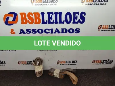 LOTE 221 - 02 CINTAS PARA SEGURANÇA. (NO ESTADO) ATENÇÃO! FAZER A VISITAÇÃO ANTES DE ARREMATAR, NÃO SABEMOS SE FUNCIONA. LEILÃO NÃO TEM GARANTIA E NEM DEVOLUÇÃO, SUJEITO A POSSÍVEIS AVARIAS VISÍVEIS/OCULTAS E/OU AUSÊNCIA DE COMPONENTES.