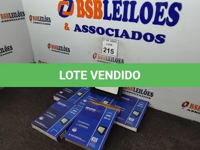 LOTE 215 - 05 REFLETORES DE LED 100W.(NOVO) (NO ESTADO) ATENÇÃO! FAZER A VISITAÇÃO ANTES DE ARREMATAR, NÃO SABEMOS SE FUNCIONA. LEILÃO NÃO TEM GARANTIA E NEM DEVOLUÇÃO, SUJEITO A POSSÍVEIS AVARIAS VISÍVEIS/OCULTAS E/OU AUSÊNCIA DE COMPONENTES.