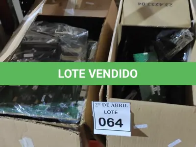 LOTE 064 - 01 LOTE COM PLACAS DIVERSAS. (NO ESTADO) ATENÇÃO! FAZER A VISITAÇÃO ANTES DE ARREMATAR, NÃO SABEMOS SE FUNCIONA. LEILÃO NÃO TEM GARANTIA E NEM DEVOLUÇÃO, SUJEITO A POSSÍVEIS AVARIAS VISÍVEIS/OCULTAS E/OU AUSÊNCIA DE COMPONENTES.