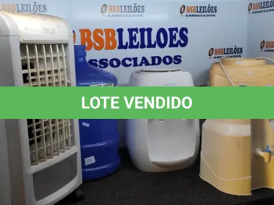 LOTE 005 - 03 BEBEDOUROS TIPO GARRAFÃO E 01 CLIMATIZADOR. (NO ESTADO) ATENÇÃO! FAZER A VISITAÇÃO ANTES DE ARREMATAR, NÃO SABEMOS SE FUNCIONA. LEILÃO NÃO TEM GARANTIA E NEM DEVOLUÇÃO, SUJEITO A POSSÍVEIS AVARIAS VISÍVEIS/OCULTAS E/OU AUSÊNCIA DE COMPONENTES.