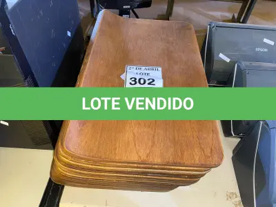 LOTE 302 - 20 TÁBUAS. (NO ESTADO) ATENÇÃO! FAZER A VISITAÇÃO ANTES DE ARREMATAR, NÃO SABEMOS SE FUNCIONA. LEILÃO NÃO TEM GARANTIA E NEM DEVOLUÇÃO, SUJEITO A POSSÍVEIS AVARIAS VISÍVEIS/OCULTAS E/OU AUSÊNCIA DE COMPONENTES.