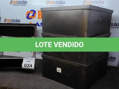 LOTE 024 - 04 PROLONGADORES DE CAIXA DE PASSAGEM. (NO ESTADO) ATENÇÃO! FAZER A VISITAÇÃO ANTES DE ARREMATAR, NÃO SABEMOS SE FUNCIONA. LEILÃO NÃO TEM GARANTIA E NEM DEVOLUÇÃO, SUJEITO A POSSÍVEIS AVARIAS VISÍVEIS/OCULTAS E/OU AUSÊNCIA DE COMPONENTES.