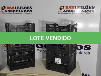 LOTE 001 - 10 CESTAS ORGANIZADORAS. (NO ESTADO) ATENÇÃO! FAZER A VISITAÇÃO ANTES DE ARREMATAR, NÃO SABEMOS SE FUNCIONA. LEILÃO NÃO TEM GARANTIA E NEM DEVOLUÇÃO, SUJEITO A POSSÍVEIS AVARIAS VISÍVEIS/OCULTAS E/OU AUSÊNCIA DE COMPONENTES.