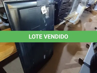 LOTE 241 - 01 TV LG 60”COM AVARIAS. (NO ESTADO) ATENÇÃO! FAZER A VISITAÇÃO ANTES DE ARREMATAR, NÃO SABEMOS SE FUNCIONA. LEILÃO NÃO TEM GARANTIA E NEM DEVOLUÇÃO, SUJEITO A POSSÍVEIS AVARIAS VISÍVEIS/OCULTAS E/OU AUSÊNCIA DE COMPONENTES.