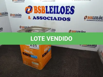 LOTE 231 - 01 LATA DE TINTA BASE C LIMPA FÁCIL IQUINE 18 L. (NO ESTADO) ATENÇÃO! FAZER A VISITAÇÃO ANTES DE ARREMATAR, NÃO SABEMOS SE FUNCIONA. LEILÃO NÃO TEM GARANTIA E NEM DEVOLUÇÃO, SUJEITO A POSSÍVEIS AVARIAS VISÍVEIS/OCULTAS E/OU AUSÊNCIA DE COMPONENTES.