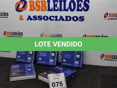 LOTE 075 - 05 REFLETORES DE LED 100W.(NOVO) (NO ESTADO) ATENÇÃO! FAZER A VISITAÇÃO ANTES DE ARREMATAR, NÃO SABEMOS SE FUNCIONA. LEILÃO NÃO TEM GARANTIA E NEM DEVOLUÇÃO, SUJEITO A POSSÍVEIS AVARIAS VISÍVEIS/OCULTAS E/OU AUSÊNCIA DE COMPONENTES.