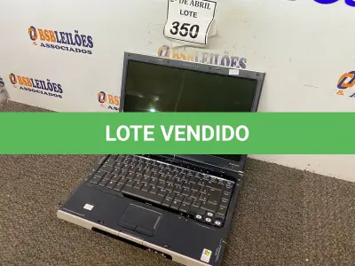 LOTE 350 - 01 NOTEBOOK HP S/ CARREGADOR. (NO ESTADO) ATENÇÃO! FAZER A VISITAÇÃO ANTES DE ARREMATAR, NÃO SABEMOS SE FUNCIONA. LEILÃO NÃO TEM GARANTIA E NEM DEVOLUÇÃO, SUJEITO A POSSÍVEIS AVARIAS VISÍVEIS/OCULTAS E/OU AUSÊNCIA DE COMPONENTES.