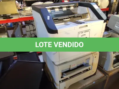 LOTE 132 - 01 IMPRESSORA E 01 SCANNER AVISIOM AD8120. (NO ESTADO) ATENÇÃO! FAZER A VISITAÇÃO ANTES DE ARREMATAR, NÃO SABEMOS SE FUNCIONA. LEILÃO NÃO TEM GARANTIA E NEM DEVOLUÇÃO, SUJEITO A POSSÍVEIS AVARIAS VISÍVEIS/OCULTAS E/OU AUSÊNCIA DE COMPONENTES.