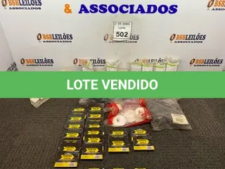 LOTE 502 - 01 LOTE COM ANÉIS DE VEDAÇÃO PARA ESGOTO E INTERRUPTORES. (NO ESTADO) ATENÇÃO! FAZER A VISITAÇÃO ANTES DE ARREMATAR, NÃO SABEMOS SE FUNCIONA. LEILÃO NÃO TEM GARANTIA E NEM DEVOLUÇÃO, SUJEITO A POSSÍVEIS AVARIAS VISÍVEIS/OCULTAS E/OU AUSÊNCIA DE COMPONENTES.
