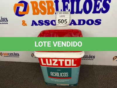 LOTE 505 - 01 BALDE DE SELADORA ACRÍLICO BRANCO 18L. (NO ESTADO) ATENÇÃO! FAZER A VISITAÇÃO ANTES DE ARREMATAR, NÃO SABEMOS SE FUNCIONA. LEILÃO NÃO TEM GARANTIA E NEM DEVOLUÇÃO, SUJEITO A POSSÍVEIS AVARIAS VISÍVEIS/OCULTAS E/OU AUSÊNCIA DE COMPONENTES.