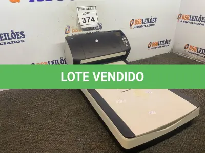 LOTE 374 - 01 SCANNER FUJITSU. (NO ESTADO) ATENÇÃO! FAZER A VISITAÇÃO ANTES DE ARREMATAR, NÃO SABEMOS SE FUNCIONA. LEILÃO NÃO TEM GARANTIA E NEM DEVOLUÇÃO, SUJEITO A POSSÍVEIS AVARIAS VISÍVEIS/OCULTAS E/OU AUSÊNCIA DE COMPONENTES.