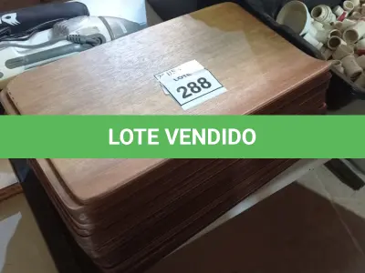 LOTE 288 - 20 TÁBUAS. (NO ESTADO) ATENÇÃO! FAZER A VISITAÇÃO ANTES DE ARREMATAR, NÃO SABEMOS SE FUNCIONA. LEILÃO NÃO TEM GARANTIA E NEM DEVOLUÇÃO, SUJEITO A POSSÍVEIS AVARIAS VISÍVEIS/OCULTAS E/OU AUSÊNCIA DE COMPONENTES.