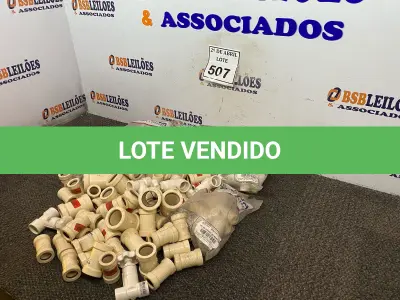LOTE 507 - 01 LOTE COM CONEXÕES DIVERSAS. (NO ESTADO) ATENÇÃO! FAZER A VISITAÇÃO ANTES DE ARREMATAR, NÃO SABEMOS SE FUNCIONA. LEILÃO NÃO TEM GARANTIA E NEM DEVOLUÇÃO, SUJEITO A POSSÍVEIS AVARIAS VISÍVEIS/OCULTAS E/OU AUSÊNCIA DE COMPONENTES.