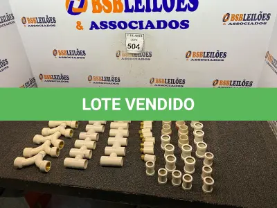 LOTE 504 - 01 LOTE COM CONEXÕES DIVERSAS. (NO ESTADO) ATENÇÃO! FAZER A VISITAÇÃO ANTES DE ARREMATAR, NÃO SABEMOS SE FUNCIONA. LEILÃO NÃO TEM GARANTIA E NEM DEVOLUÇÃO, SUJEITO A POSSÍVEIS AVARIAS VISÍVEIS/OCULTAS E/OU AUSÊNCIA DE COMPONENTES.