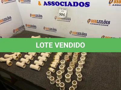 LOTE 504 - 01 LOTE COM CONEXÕES DIVERSAS. (NO ESTADO) ATENÇÃO! FAZER A VISITAÇÃO ANTES DE ARREMATAR, NÃO SABEMOS SE FUNCIONA. LEILÃO NÃO TEM GARANTIA E NEM DEVOLUÇÃO, SUJEITO A POSSÍVEIS AVARIAS VISÍVEIS/OCULTAS E/OU AUSÊNCIA DE COMPONENTES.
