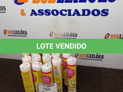 LOTE 292 - 25 SELANTES PU. (NO ESTADO) ATENÇÃO! FAZER A VISITAÇÃO ANTES DE ARREMATAR, NÃO SABEMOS SE FUNCIONA. LEILÃO NÃO TEM GARANTIA E NEM DEVOLUÇÃO, SUJEITO A POSSÍVEIS AVARIAS VISÍVEIS/OCULTAS E/OU AUSÊNCIA DE COMPONENTES.