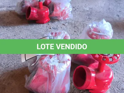 LOTE 048 - 04 VÁLVULAS ANGULAR PARA HIDRANTE (NO ESTADO) ATENÇÃO! FAZER A VISITAÇÃO ANTES DE ARREMATAR, NÃO SABEMOS SE FUNCIONA. LEILÃO NÃO TEM GARANTIA E NEM DEVOLUÇÃO, SUJEITO A POSSÍVEIS AVARIAS VISÍVEIS/OCULTAS E/OU AUSÊNCIA DE COMPONENTES.