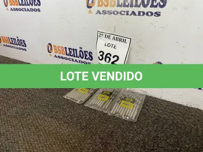 LOTE 362 - 30 BROCAS 6X93MM PARA AÇO. (NO ESTADO) ATENÇÃO! FAZER A VISITAÇÃO ANTES DE ARREMATAR, NÃO SABEMOS SE FUNCIONA. LEILÃO NÃO TEM GARANTIA E NEM DEVOLUÇÃO, SUJEITO A POSSÍVEIS AVARIAS VISÍVEIS/OCULTAS E/OU AUSÊNCIA DE COMPONENTES.