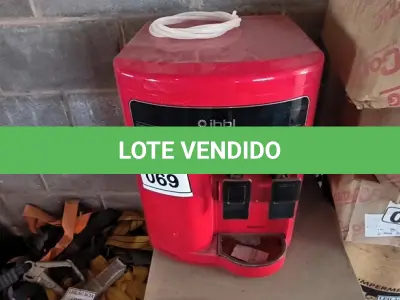 LOTE 069 - 01 BEBEDOURO DE BANCADA IBBL 220VOLTS.   (NO ESTADO) ATENÇÃO! FAZER A VISITAÇÃO ANTES DE ARREMATAR, NÃO SABEMOS SE FUNCIONA. LEILÃO NÃO TEM GARANTIA E NEM DEVOLUÇÃO, SUJEITO A POSSÍVEIS AVARIAS VISÍVEIS/OCULTAS E/OU AUSÊNCIA DE COMPONENTES.
